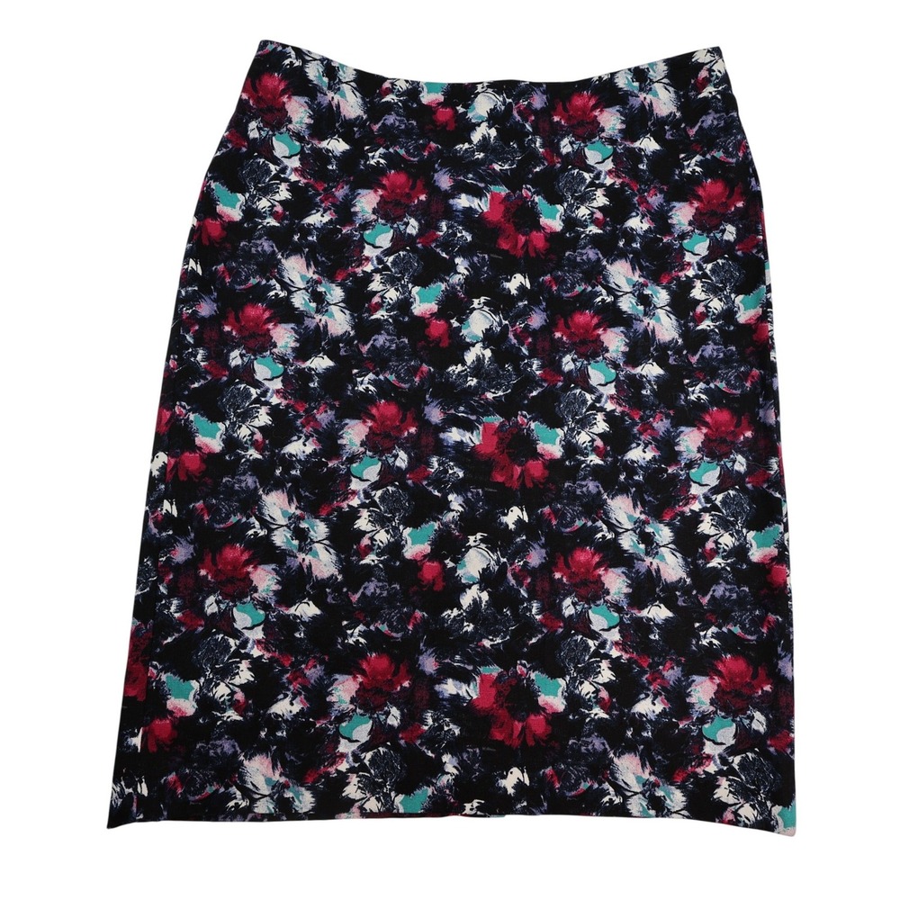Talbots Floral‎ Print Pencil Skirt Women's Size 10 Career NEW
